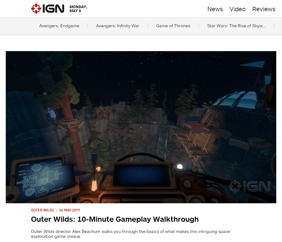 Outer Wilds becomes an Epic Game Store exclusive